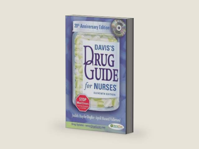Davis's Drug Guide for Nurses by Judith Hopfer Deglin PharmD
