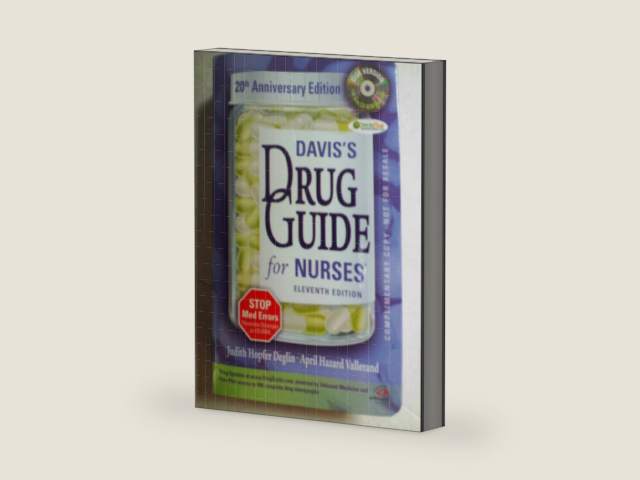 Davis's Drug Guide for Nurses Eleventh Edition - 20th Anniversary Edition ISBN 9780803619135 0803619138 by April Hazard Deglin, Judith Hopfer; Vallerand