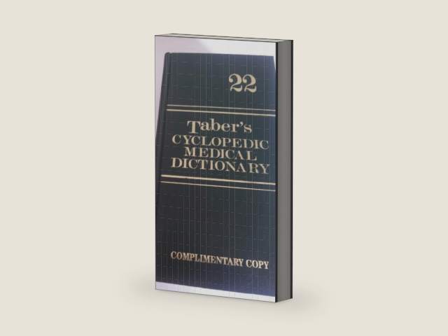 Taber's Cyclopedic Medical Dictionary (Thumb-indexed Version) by Donald Venes
