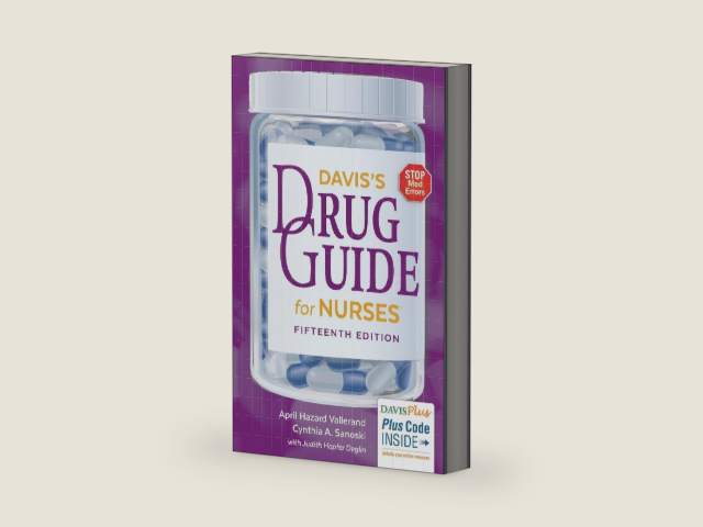 Davis's Drug Guide for Nurses by April Hazard Vallerand PhD RN FAAN