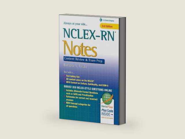 NCLEX-RN Notes: Content Review & Exam Prep by Barbara A. Vitale