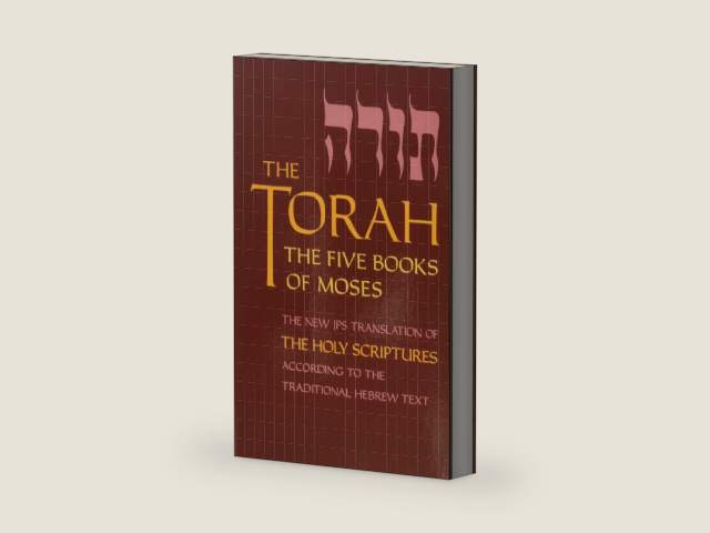The Torah: The Five Books of Moses, the New Translation of the Holy Scriptures According to the Traditional Hebrew Text by Jewish Publication Society