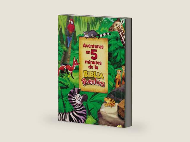 Aventuras en 5 minutos de la Biblia Aventura (Adventure Bible) (Spanish Edition) by Zondervan