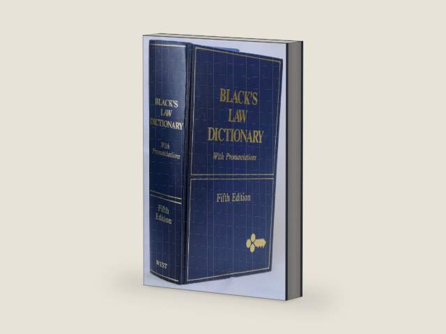 Black's Law Dictionary: Definitions of the Terms and Phrases of American and English Jurisprudence, Ancient and Modern, 5th Edition by Henry Campbell Black [Editor]; Joseph R. Nolan [Contributor]; M. J. Connolly [Contributor];