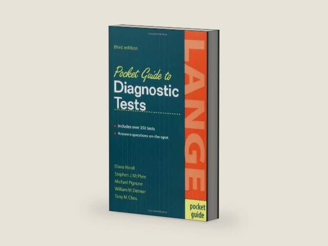 Pocket Guide to Diagnostic Tests by Diana Nicoll