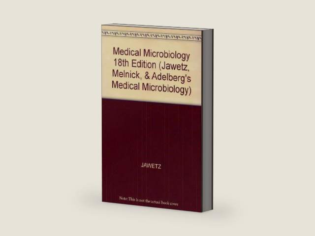 1989 Medical Microbiology (JAWETZ, MELNICK, & ADELBERG'S MEDICAL MICROBIOLOGY) by Ernest Jawetz