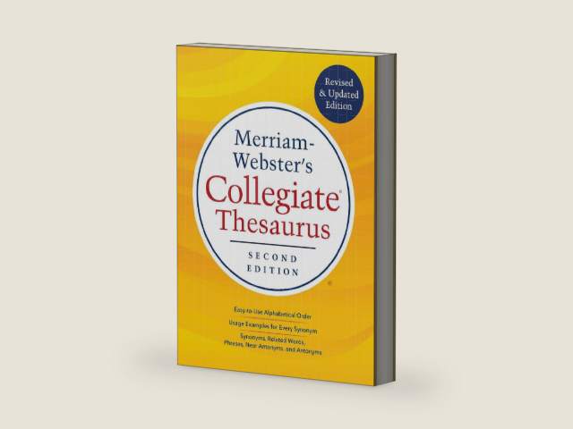 Merriam-Webster's Collegiate Thesaurus, Newest Edition (Hardcover) by Merriam-Webster