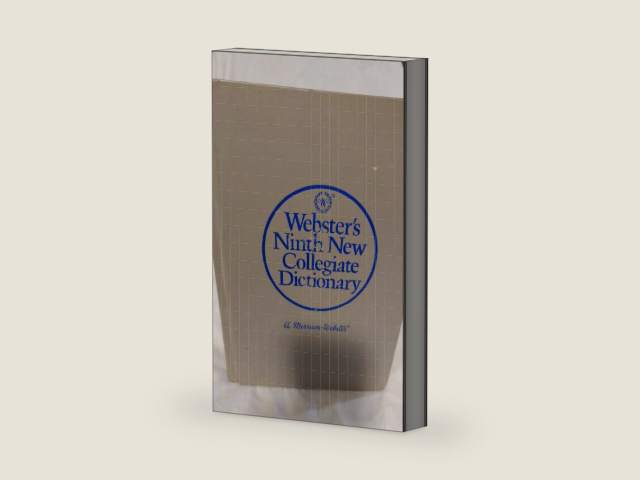Websters Ninth New Collegiate Dictionary by Merriam-Webster