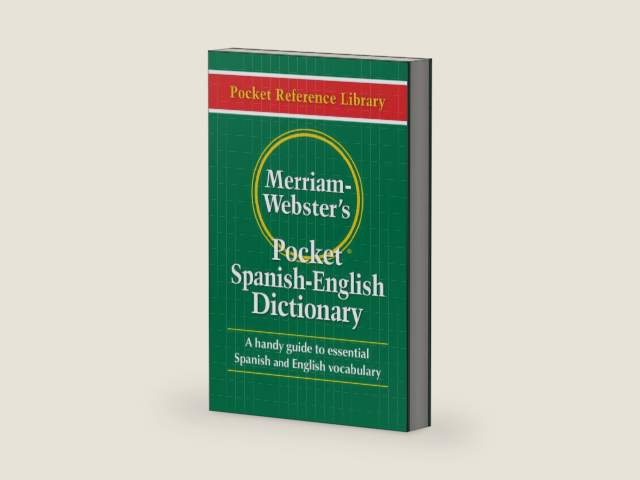 Merriam-Webster's Pocket Spanish-English Dictionary, Newest Edition, (Flexible Paperback) by Merriam-Webster