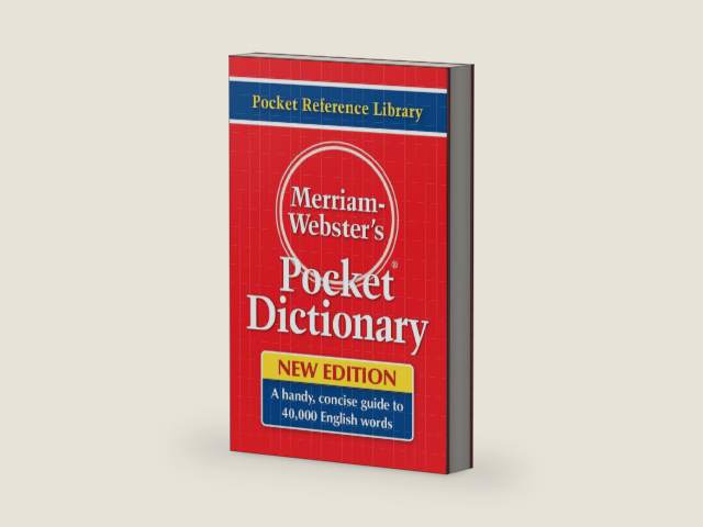 Merriam-Webster's Pocket Dictionary by Merriam-Webster