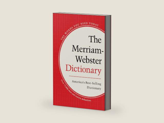 The Merriam-Webster Dictionary, Trade Paperback, Newest Edition by Merriam-Webster