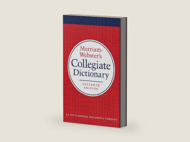 Merriam-Webster's Collegiate Dictionary, 11th Edition (Kindle Version) by Merriam-Webster