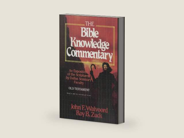 The Bible Knowledge Commentary (Old Testament:) by Walter L. Baker