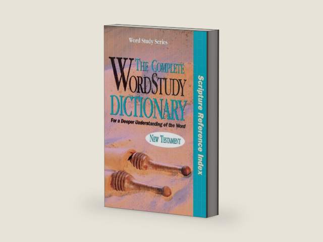 The Complete WordStudy Dictionary: New Testament - Scripture Reference Index (Word Study Series) by Dr. Spiros Zodhiates
