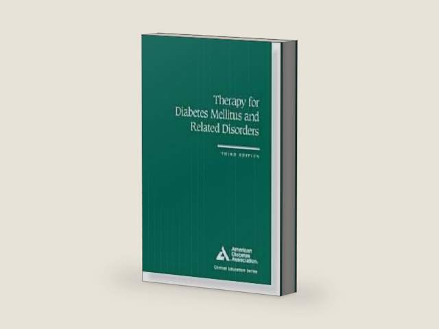 Therapy for Diabetes Mellitus and Related Disorders (Clinical Education Series) by American Diabetes Association