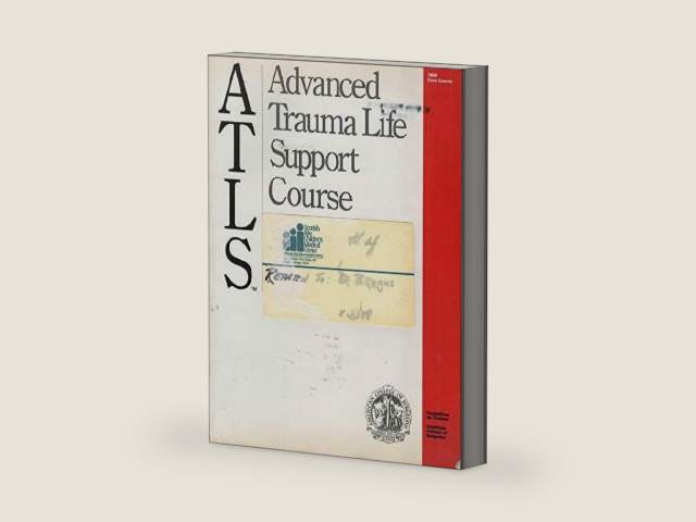 Advanced Trauma Life Support Student Manual (Advanced Trauma Life Support Course, 1988 Core Course) by American College of Surgeons Committee on Trauma