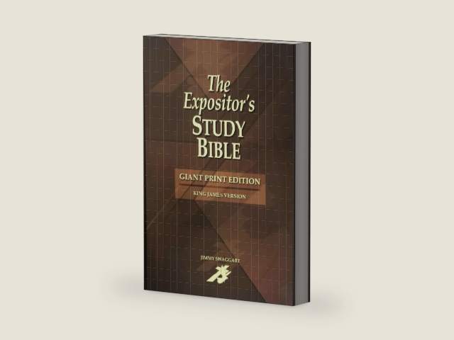 The Expositor's Study Bible - Giant Print by Jimmy Swaggart