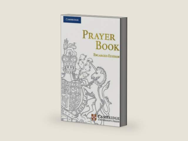 Book of Common Prayer, Enlarged Edition, Black Calf Split Leather, CP424 by unknown author