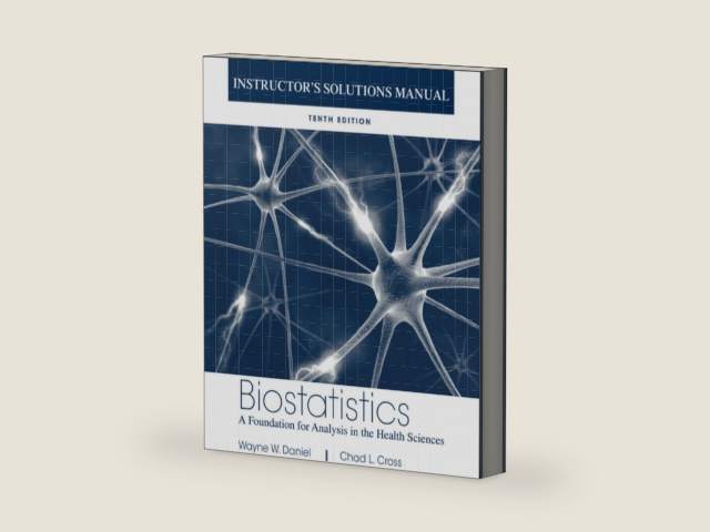 Biostatistics: A Foundation for Analysis in the Health Sciences, Tenth Edition Instructor's Solutions Manual by Wayne W. Daniel