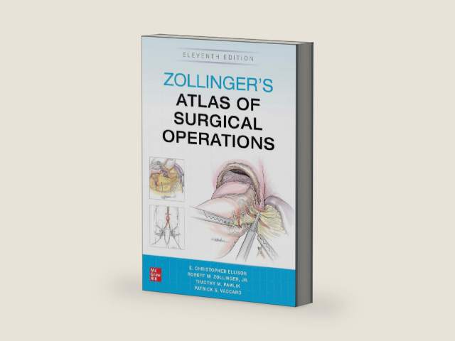 Zollinger's Atlas of Surgical Operations, Eleventh Edition by Robert M. Zollinger