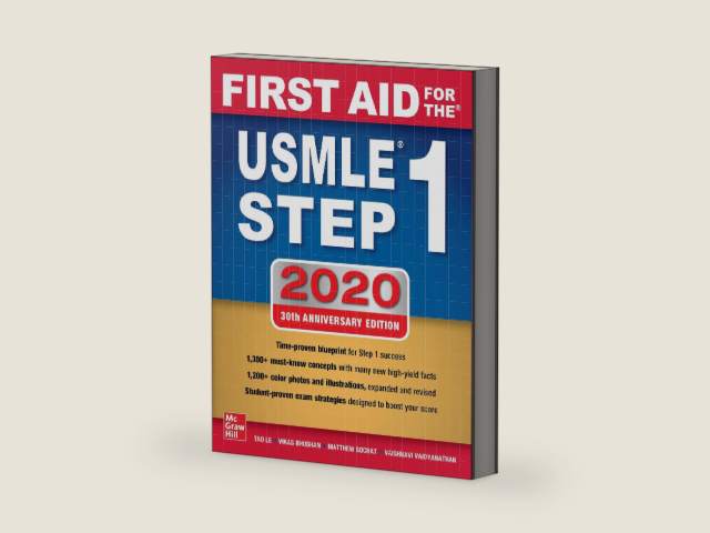 First Aid for the USMLE Step 1 2020, Thirtieth edition by Tao Le