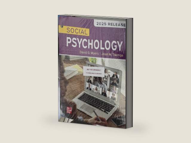 Social Psychology 2025 Release, McGraw Hill, Loose Leaf Textbook by Myers by Myers