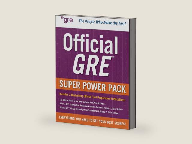 Official GRE Super Power Pack, Third Edition by Educational Testing Service