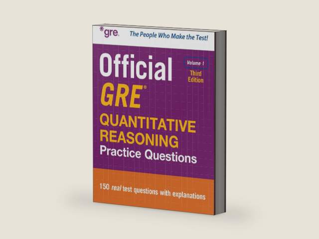 Official GRE Quantitative Reasoning Practice Questions, Third Edition, Volume 1 by Educational Testing Service
