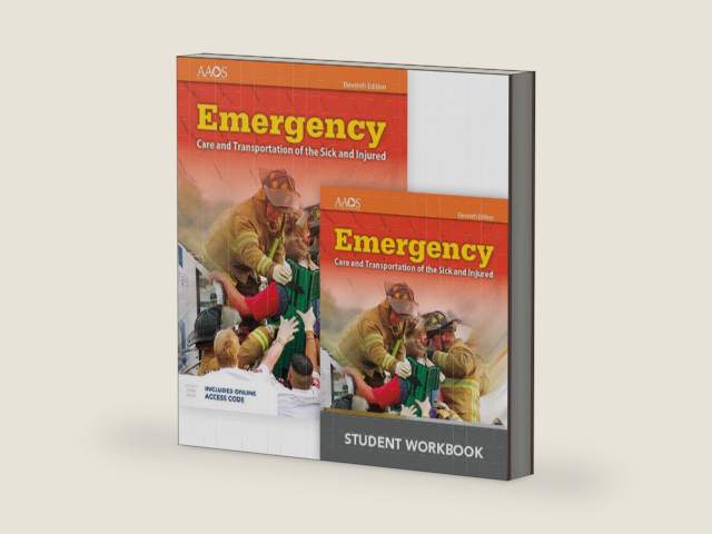 Emergency Care and Transportation of the Sick and Injured Includes Navigate Essentials Access + Emergency Care and Transportation of the Sick and Injured Student Workbook: . (Orange Book) by American Academy of Orthopaedic Surgeons (AAOS)