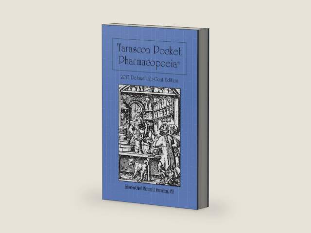 Tarascon Pocket Pharmacopoeia 2017 Deluxe Lab-Coat Edition: . by MD FAAEM FACMT FACEP Editor in Chief Richard J. Hamilton
