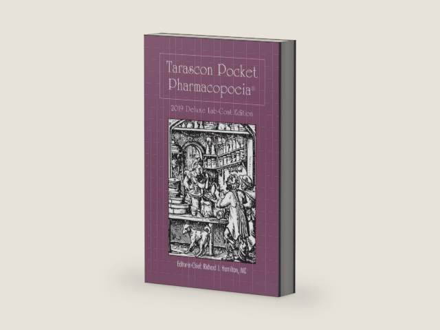 Tarascon Pocket Pharmacopoeia 2019 Deluxe Lab-Coat Edition: . by MD FAAEM FACMT FACEP Editor in Chief Richard J. Hamilton