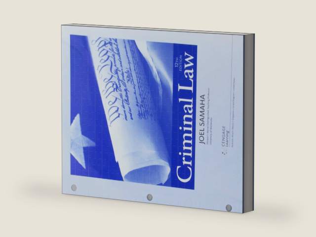 Criminal Law by Joel Samaha