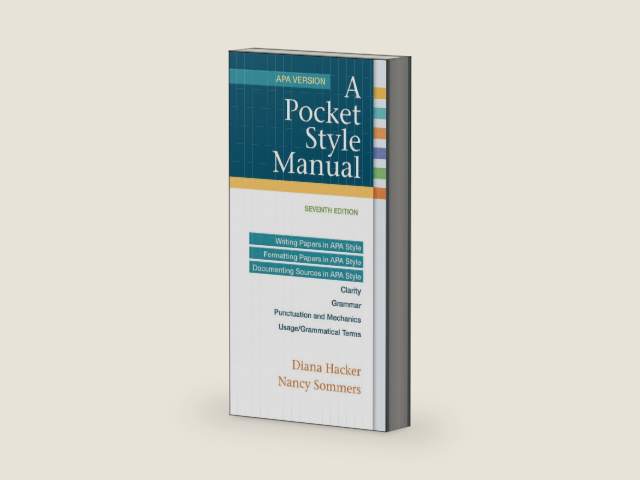 A Pocket Style Manual, APA Version by Diana Hacker