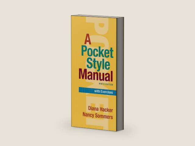A Pocket Style Manual with Exercises by Diana Hacker