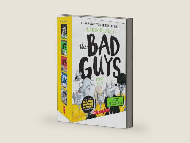 The Bad Guys Even Badder Box Set (The Bad Guys #6-10) by Aaron Blabey
