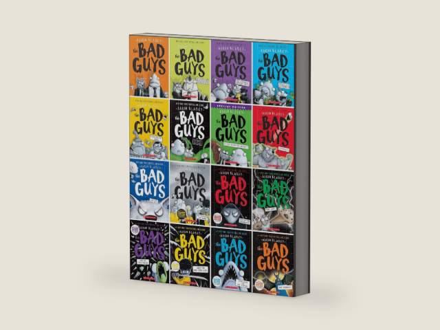 Bad Guys Book Series 1-16 by Aaron Blabey