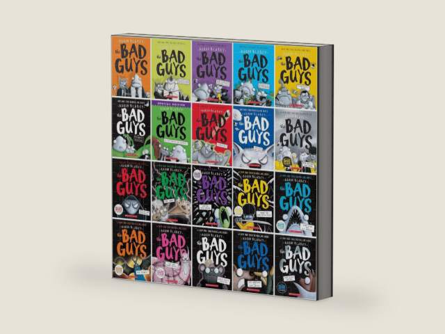 The Bad Guys Series Books 1–20 Collection Set by Aaron Blabey (20 Books) by Aaron Blabey