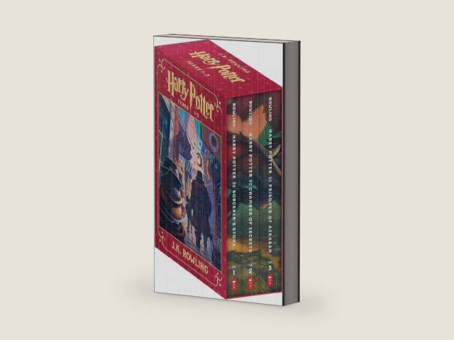 Harry Potter Paperback Box Set (Books 1-3) by J. K. Rowling