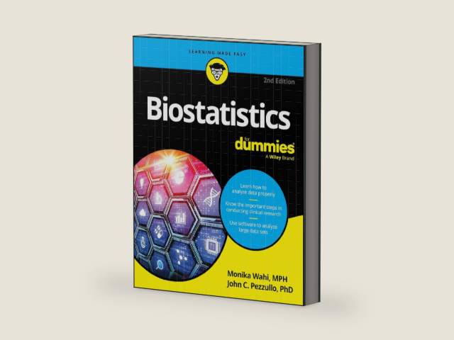 Biostatistics For Dummies by Monika Wahi
