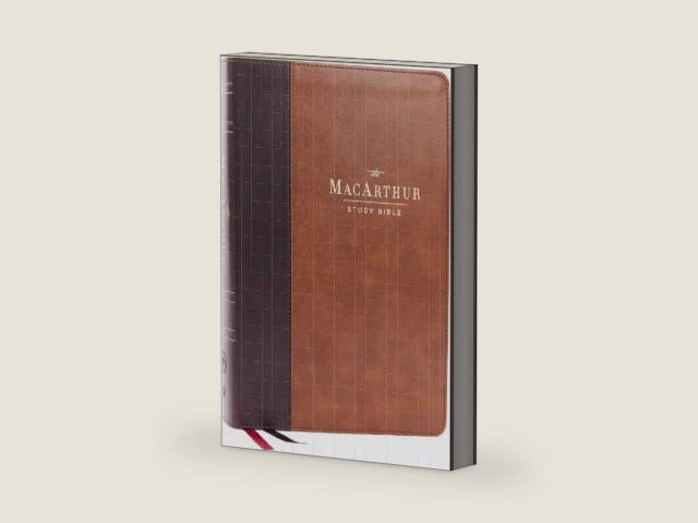 LSB, MacArthur Study Bible, Brown Leathersoft, Comfort Print: Unleashing God's Truth One Verse at a Time (Holy Bible, Legacy Standard Bible) by John F. MacArthur