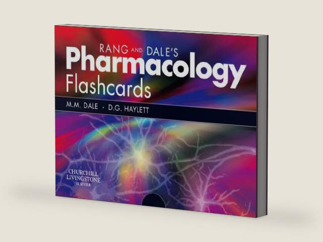 Rang & Dale's Pharmacology Flash Cards by Maureen M. Dale MB BCh PhD