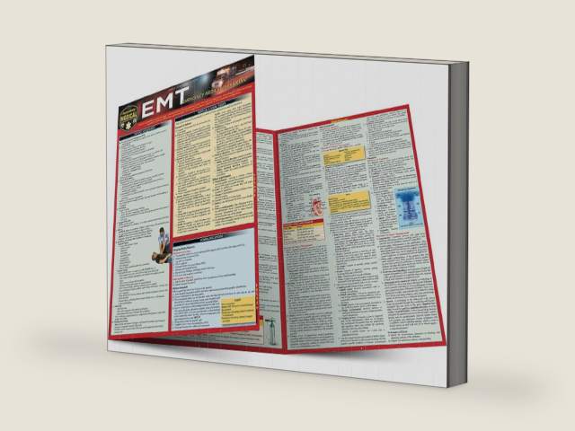 EMT- Emergency Medical Technician: a QuickStudy Laminated Reference Guide by Melodie Kolmetz Ed.D MPAS PA-C DFAAPA NRP CP-P