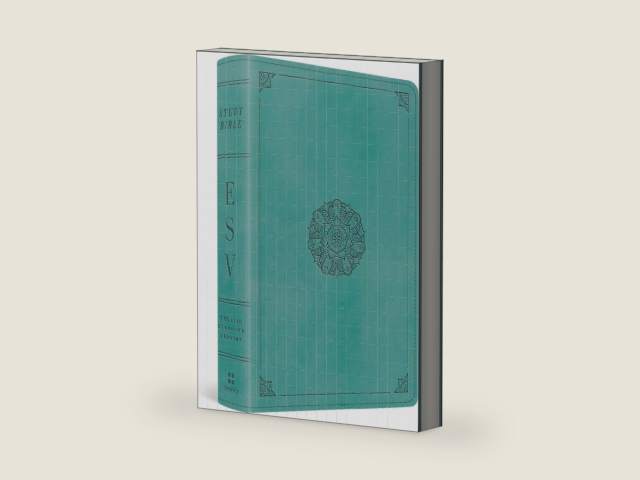 ESV Study Bible, Personal Size (TruTone, Turquoise, Emblem Design) by ESV Bibles