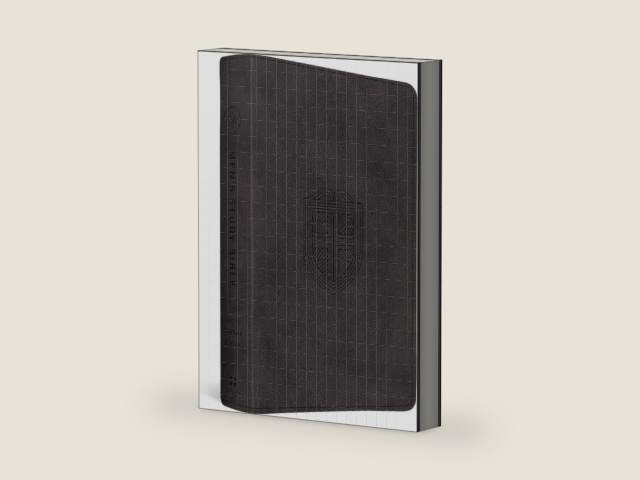 ESV Men's Study Bible (TruTone, Charcoal, Shield Design): Holy Bible, English Standard Version by ESV Bibles