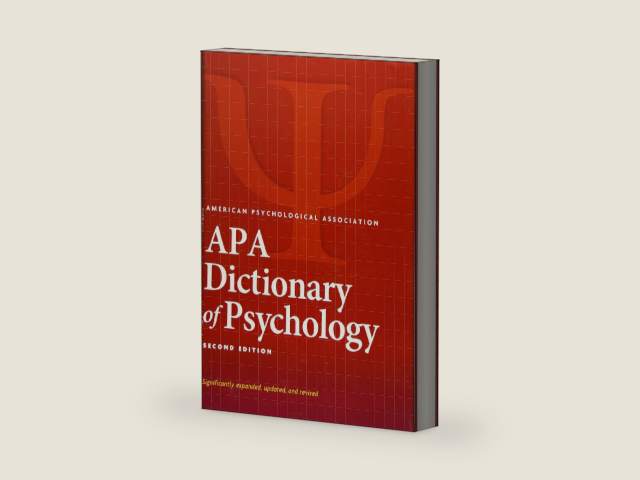 APA Dictionary of Psychology® (APA Reference Books Collection) by Gary R. VandenBos
