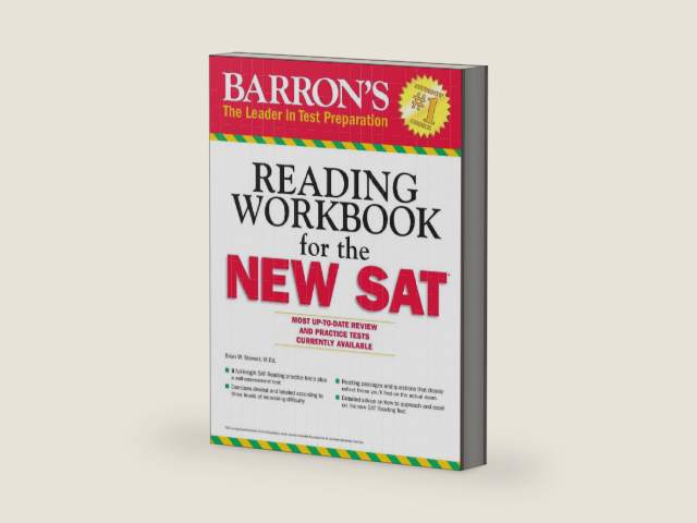 Barron's Reading Workbook for the NEW SAT by Brian Stewart