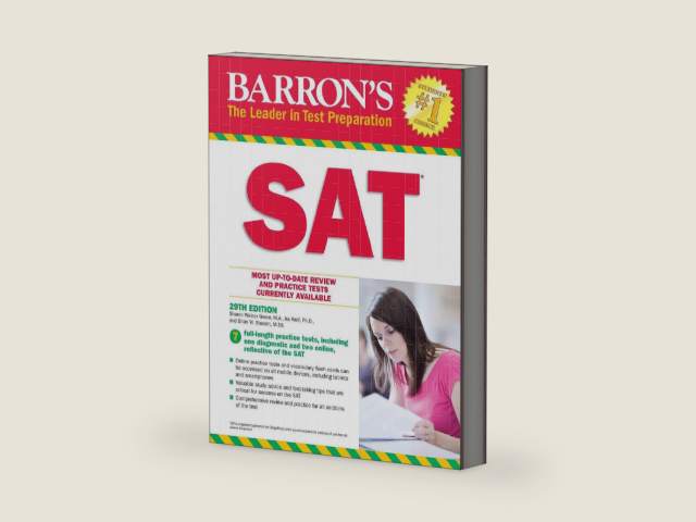 Barron's SAT with Online Tests (Barron's Test Prep) by Sharon Weiner Green M.A.
