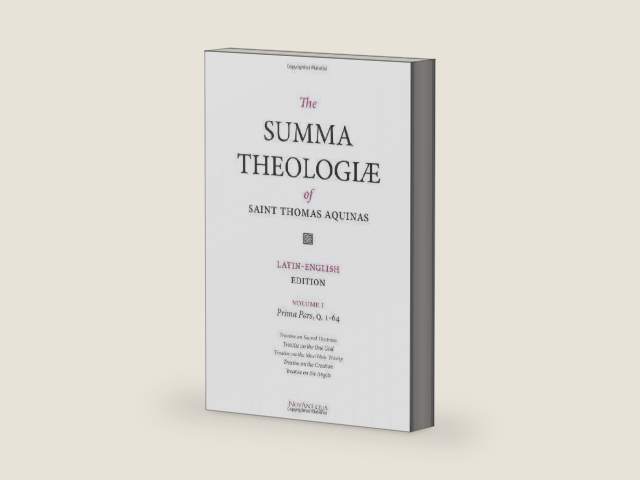 The Summa Theologiae Of St. Thomas Aquinas: Latin-English Edition, Prima Pars, Q. 1-64 (Volume 1) by Thomas Aquinas