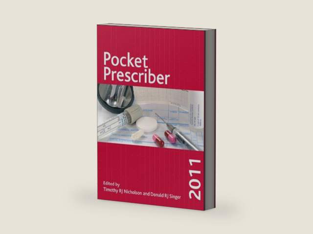 Pocket Prescriber 2011 by Timothy RJ Nicholson