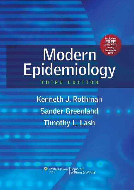 Modern Epidemiology by Kenneth J. Rothman
